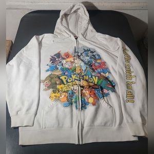 Pokemon 1st generation graphic full zip sweater